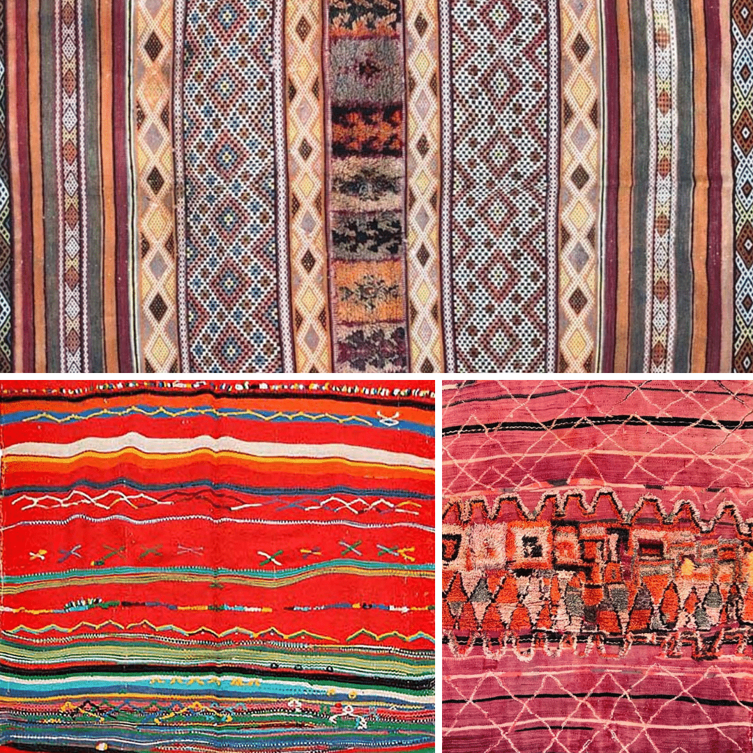Moroccan Kilim Rugs style