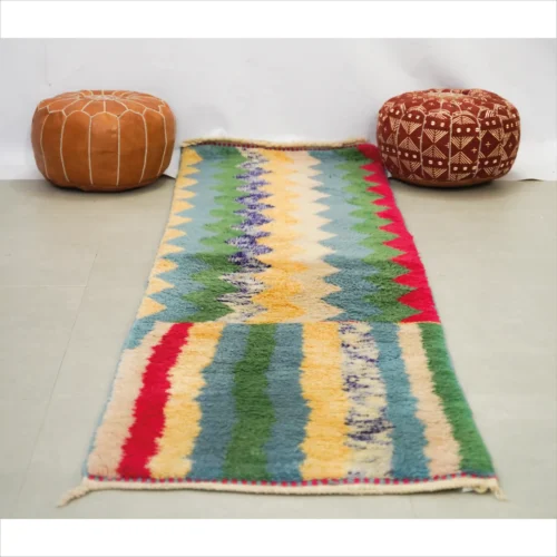 Colorful Moroccan Wool Runner