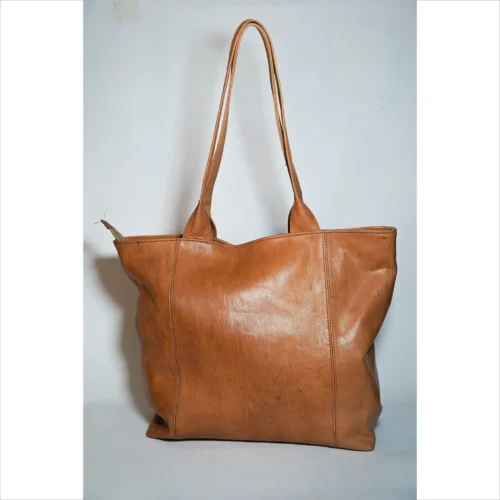 Handmade Leather Tote Bag - Durable and Stylish