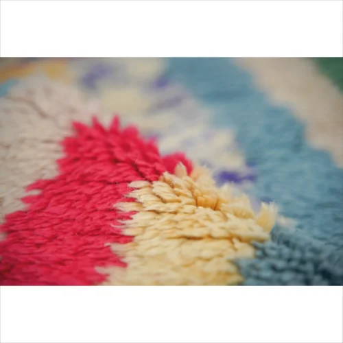 Colorful Moroccan Wool Runner