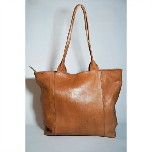 Handmade Leather Tote Bag - Durable and Stylish