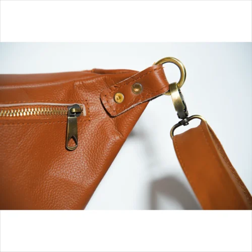 Genuine Leather Crossbody Bag - Stylish and Durable