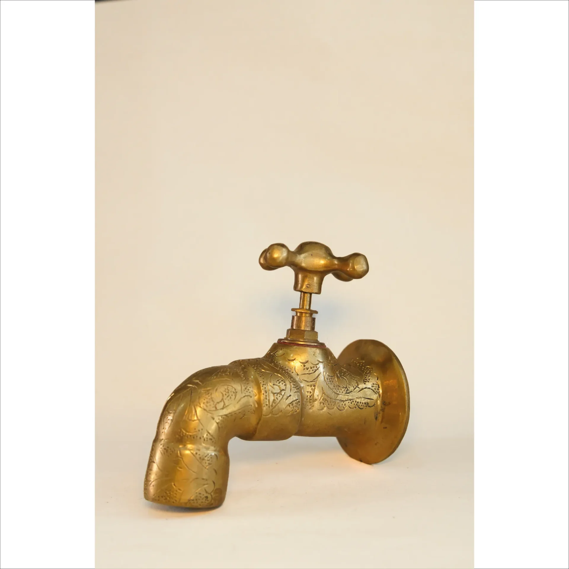 Handcrafted Moroccan Brass Water Tap