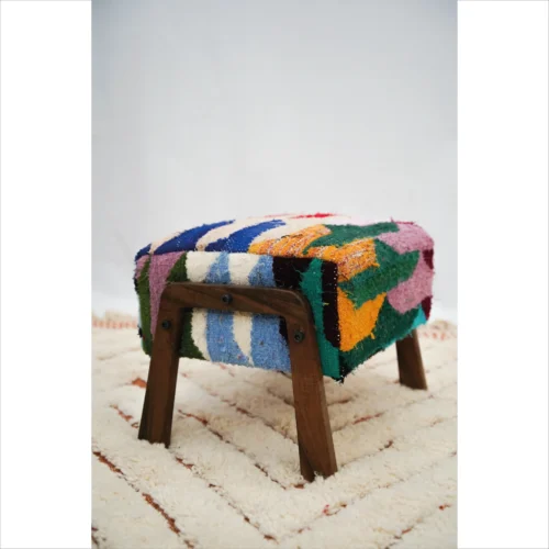 Chaise marocaine traditionnelle - Design artisanal intemporel