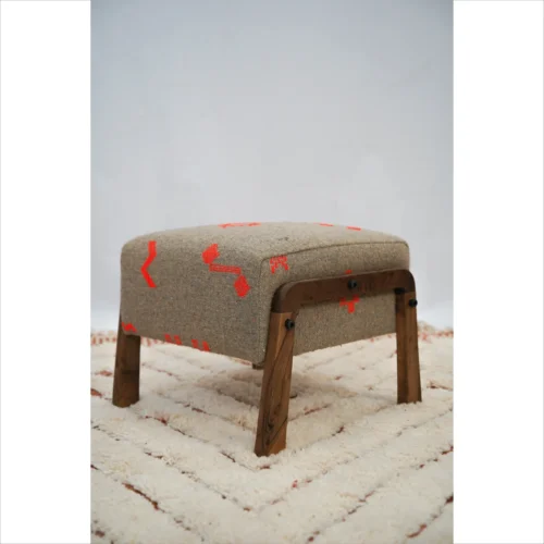 Handcrafted Moroccan Lounge Chair - Traditional Elegance