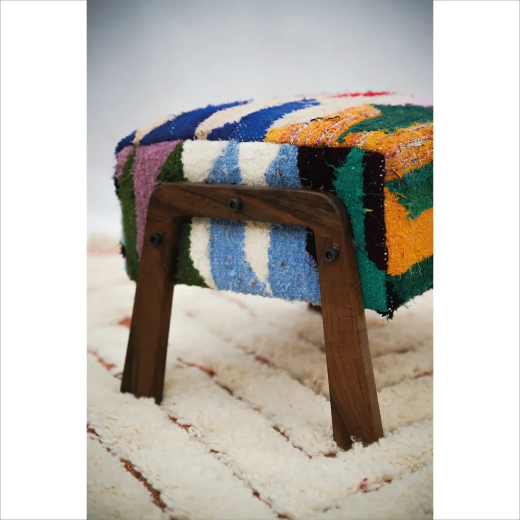 Chaise marocaine traditionnelle - Design artisanal intemporel