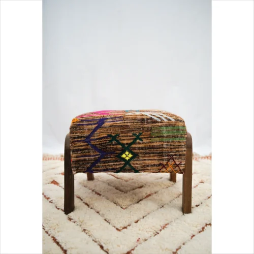 Handcrafted Moroccan Berber Accent Chair